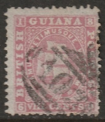 British Guiana 1863 Sc 48 used