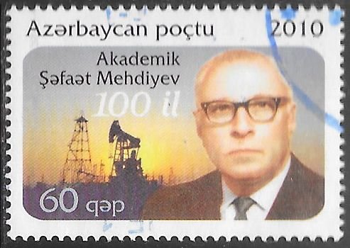 Azerbaijan 935 Used - Shafaat Mehdiyev (1910-93) - Geologist