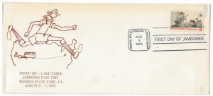 United States 1973 Special Cancellation Cover Scouting