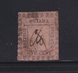 British Guiana 35 Forgery MNG Design