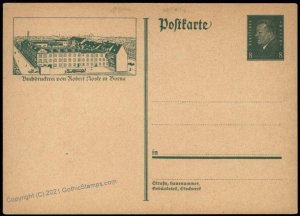 Germany Borna Robert Noske Philatelist Publisher Private GSK Postal Card  G68555