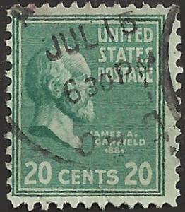 # 825 USED JAMES A. GARFIELD