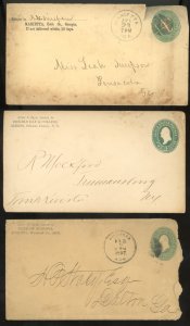 U.S. #USED COVER SET 