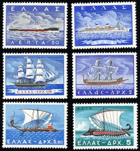 Greece Stamps # 618-23 MNH