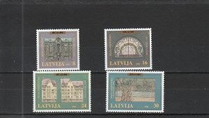 Latvia  Scott#  429-432  MNH  (1996 City of Riga, 800th Anniversary)