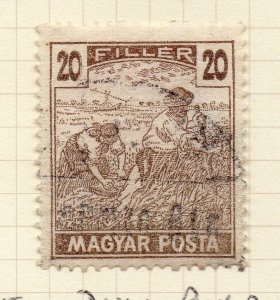 Hungary 1919-20 Shades Early Issue Fine Used 20f. NW-90350