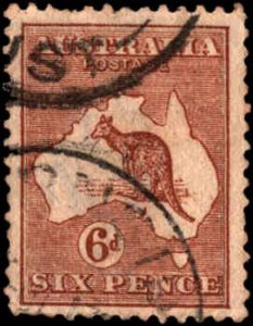 Australia #49, Incomplete Set, 1923, Used