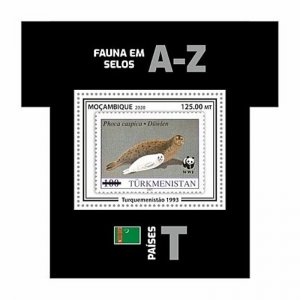 Mozambique - 2020 Fauna WWF Seals - Stamp Souvenir Sheet - MOZ200226b07