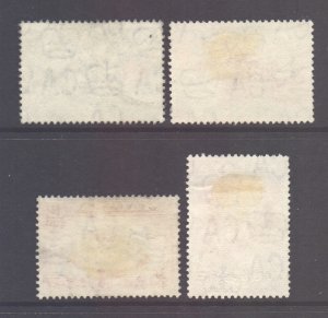 Malaya Federation Scott 80/83 - SG1/4, 1957 Set used