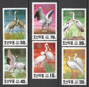 Wb149 1991 Fauna Birds Conservation Of Nature #3174-79 Set Mnh