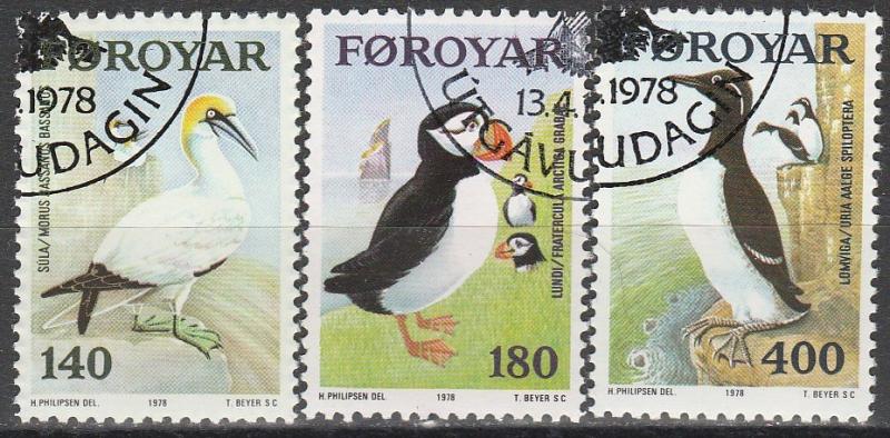 Faroe Is #36-8 F-VF Used (V1972)
