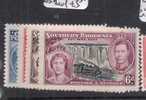 Southern Rhodesia Train Coronation SG 36-9 MOG (5dia)