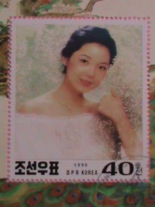 KOREA STAMP: 1996- TAIWAN FAMOUS SINGER THERESA TANG -CTO NH S/S SHEET-