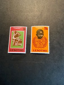 Stamps Lesotho Scott #254-5 nh