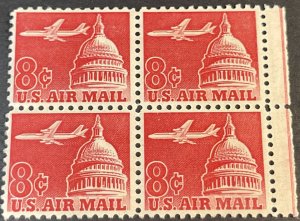 U.S.# C64-MINT NEVER/HINGED--BLOCK OF 4--1962