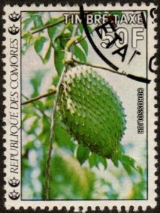 Comoro Islands J14 - Used - 50fr Custard Apple (1977)