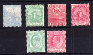 Cape of Good Hope QV-KEVII small mint MH collection WS6330