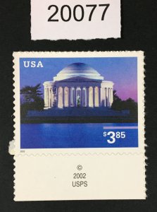 MOMEN: US STAMPS # 3647 MINT NH 2002 LOT # 20077