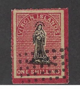 Virgin Islands SC#8 Used F-VF SCV$87.50...Worth checking!