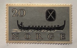 Norway 1960 Scott 382 MH - 20o,  Viking ship