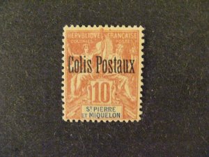 St. Pierre #Q2 mint hinged  a22.7 4313