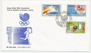 Cover / Postmark Cyprus 1988 Olympic Games Seoul 1988