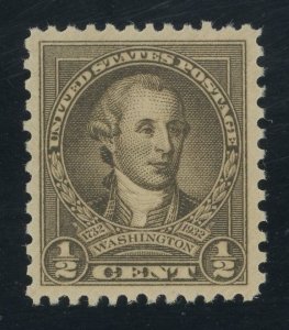 USA 704 - 1/2 cent Washington - PSE Graded Cert: XF/Superb 95 Mint OGnh