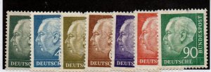 Germany 755-61 Set Mint Hinged