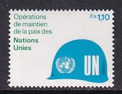 United Nations Geneva  #92  MNH  1980   peace keeping operations