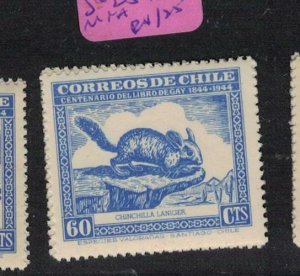 Chile Chinchilla SC 254-5 MNH (4eob) 