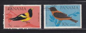 Panama C337-C338 Set U Birds (D)