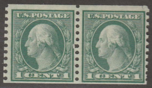 U.S. Scott #490 Washington Stamp - Mint Pair