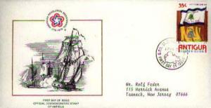 Antigua, First Day Cover, Americana