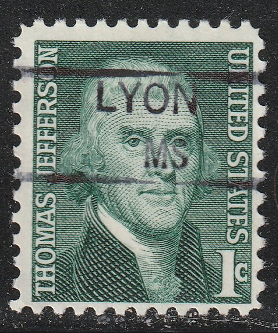 Precancel - Lyon, MS - PSS 835.5