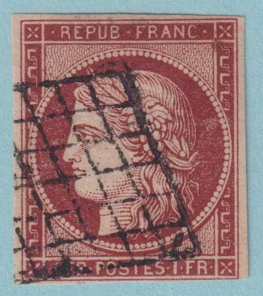 FRANCE 9 USED NO FAULTS VERY FINE!