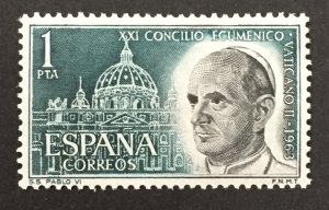 Spain 1963 #1199,  Pope, MNH.