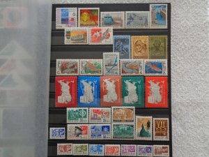 1966 Russia & Soviet Union set of 5 pages MNH