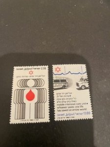 Israel sc 748,749 MNH