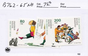 GERMANY  B762-65   MNH   below face value