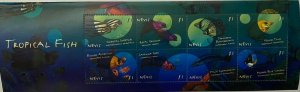 Nevis 2000 - Tropical Fish  - Sheet of Eight   - MNH