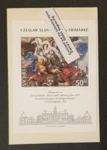 SWEDEN Czeslaw Slania`s 1000th Stamp S/S 2000 Scott 2374 Sealed NEW MINT z3441