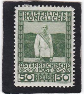 Austria,  #  121    unused