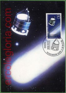 ag7248 - GERMANY - MAXIMUM CARD - 13.02.1986 - SPACE-