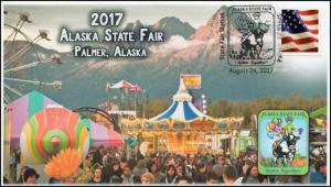 17-353, 2017, Alaska State Fair, Palmer AK, Pictorial, Event Cover