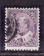 Canada-Sc#95- id668a-used 50c purple KEVII-1908-    