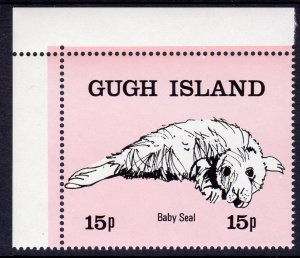 GUGH SCILLY ISLAND 1974 BABY SEAL MARINE LIFE Singe MNH