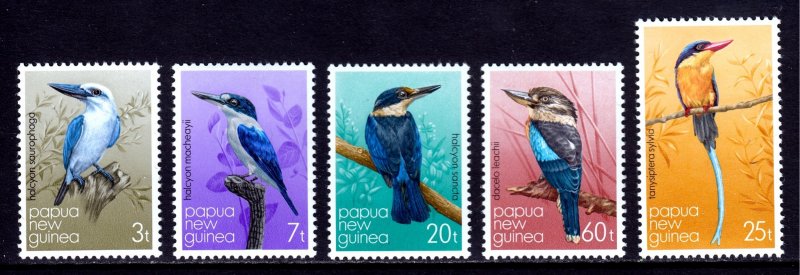 Papua New Guinea - Scott #529-533 - MNH - SCV $3.30