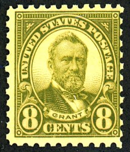 U.S. #589 MINT OG NH