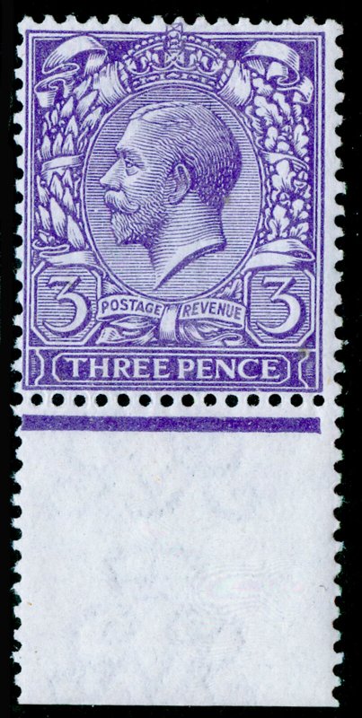 SG375 SPEC N22(6), 3d bright violet, NH MINT. Cat £12.