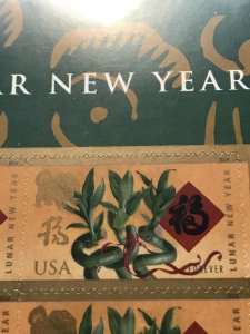 2018USA Forever Celebrating Lunar New Year of the Dog  Mint NH
